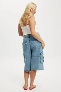 91 Baggy Denim Jort