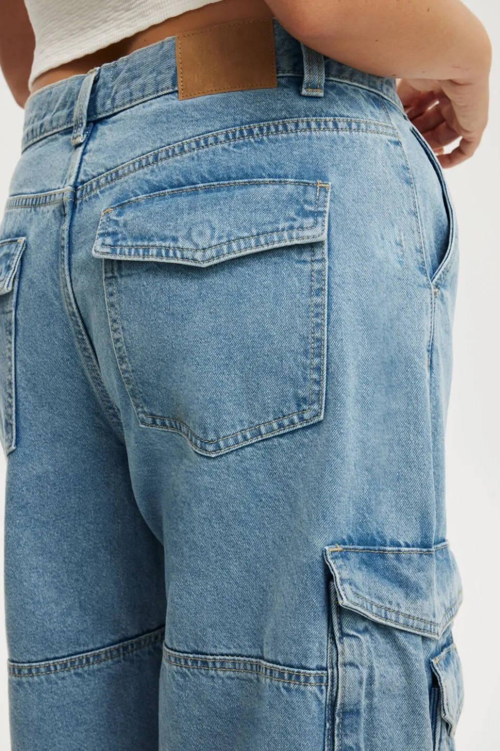 91 Baggy Denim Jort
