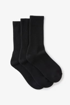 3 Pack Essential Crew Socks