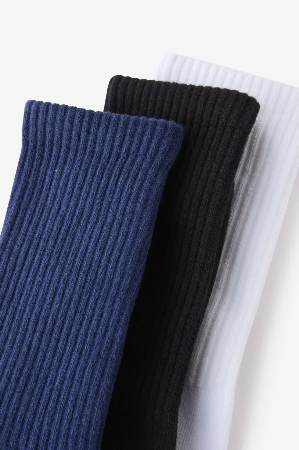 3 Pack Essential Crew Socks