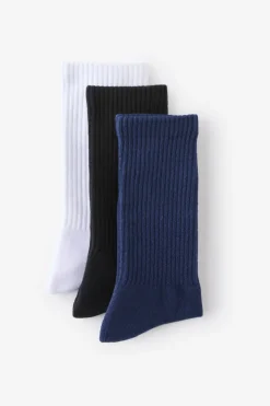 3 Pack Essential Crew Socks