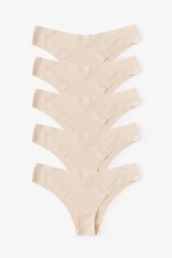 5 Pack Invisible Cheeky Brief