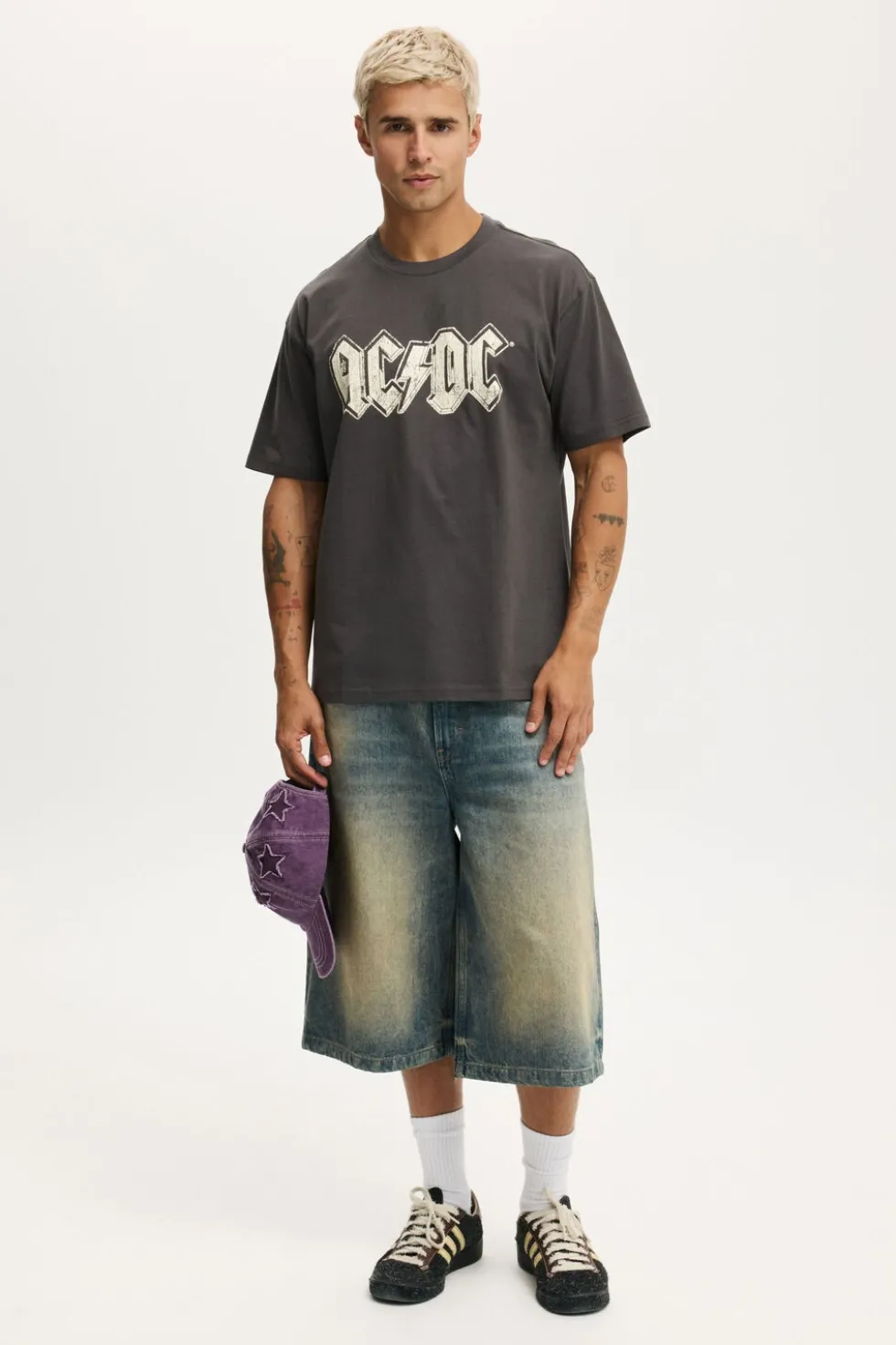 ACDC Loose Fit Music T-Shirt