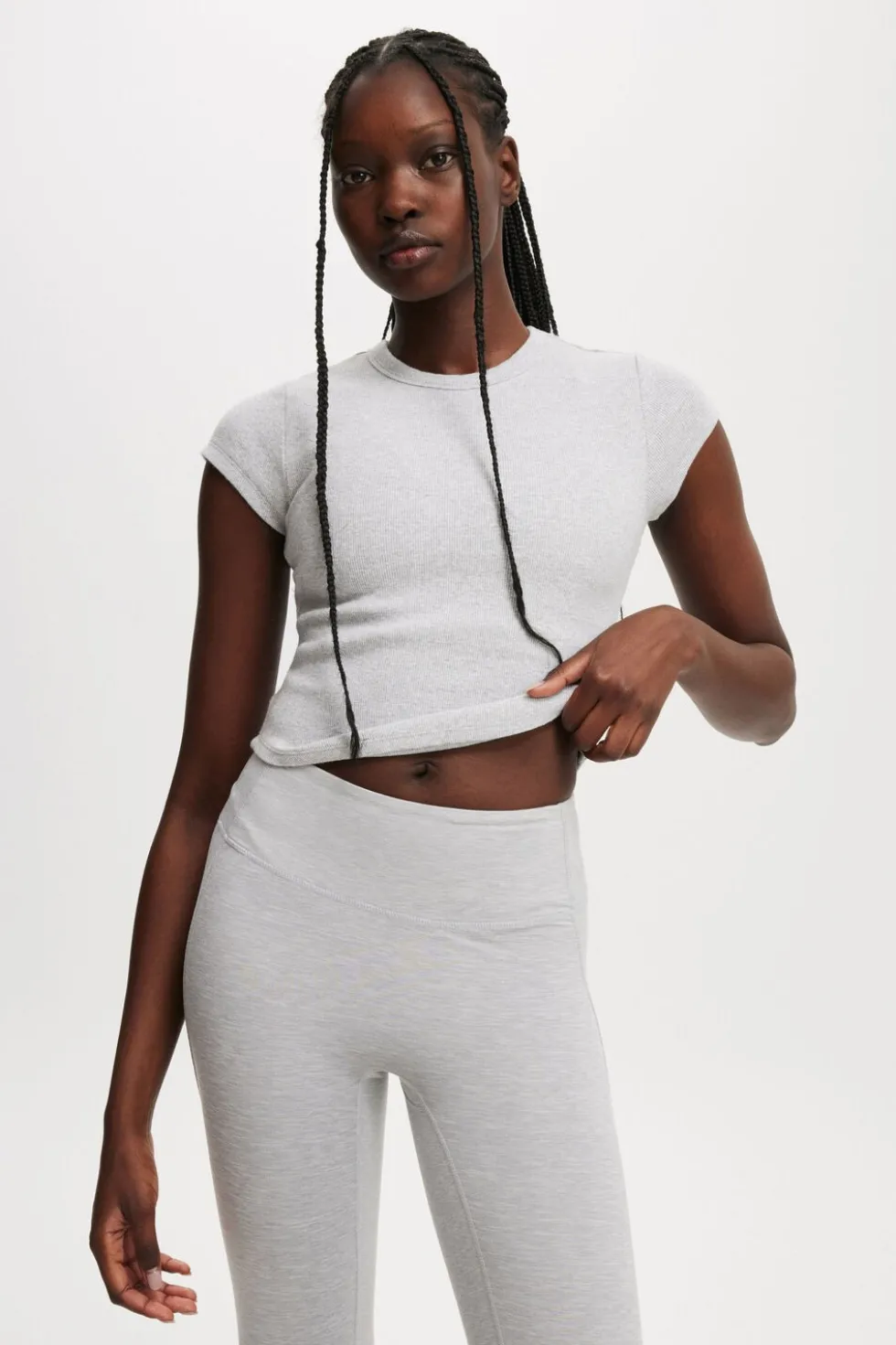 Active Curved Hem Baby Tee