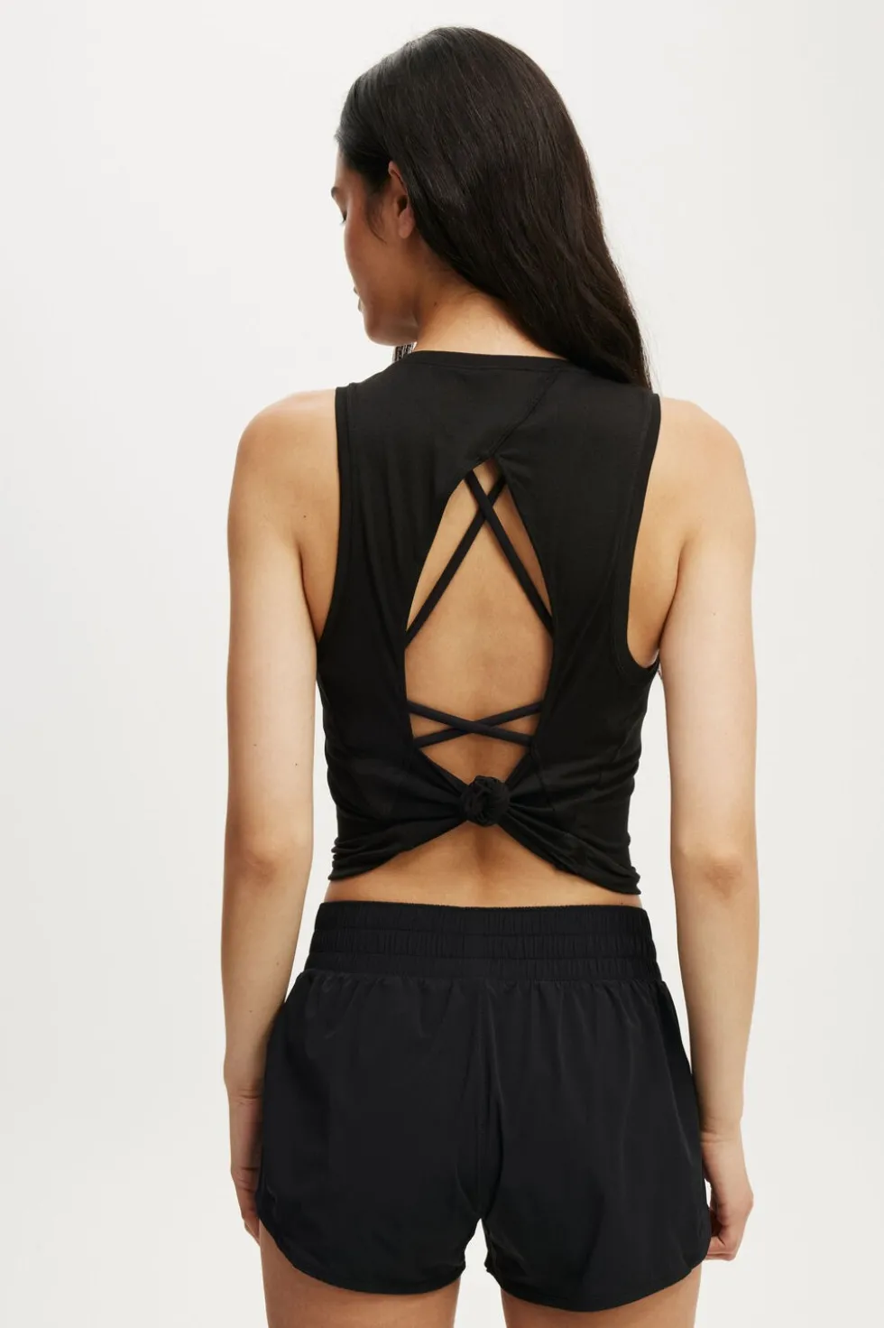 Active Open Back Muscle Tank