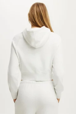 Active Raglan Zip Through Hoodie