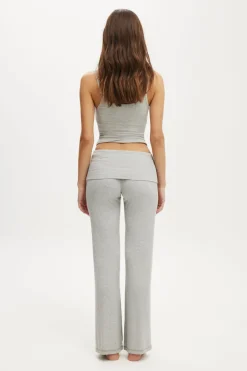 Airy Soft Roll Waist Pant