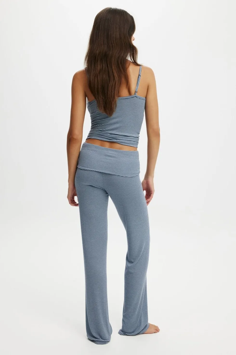 Airy Soft Roll Waist Pant