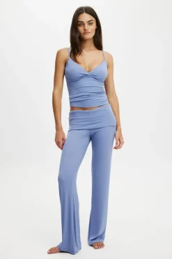 Airy Soft Roll Waist Pant