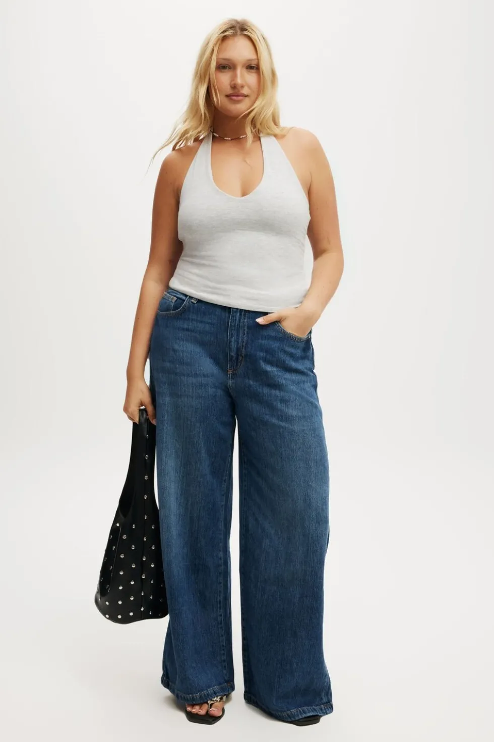 All Day V Neck Halter