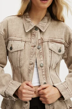 Alva Cinched Denim Jacket