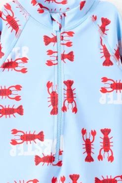 Baby Long Sleeve All In One Swimsuit