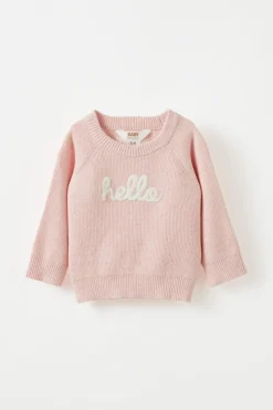 Baby Organic Knit Sweater