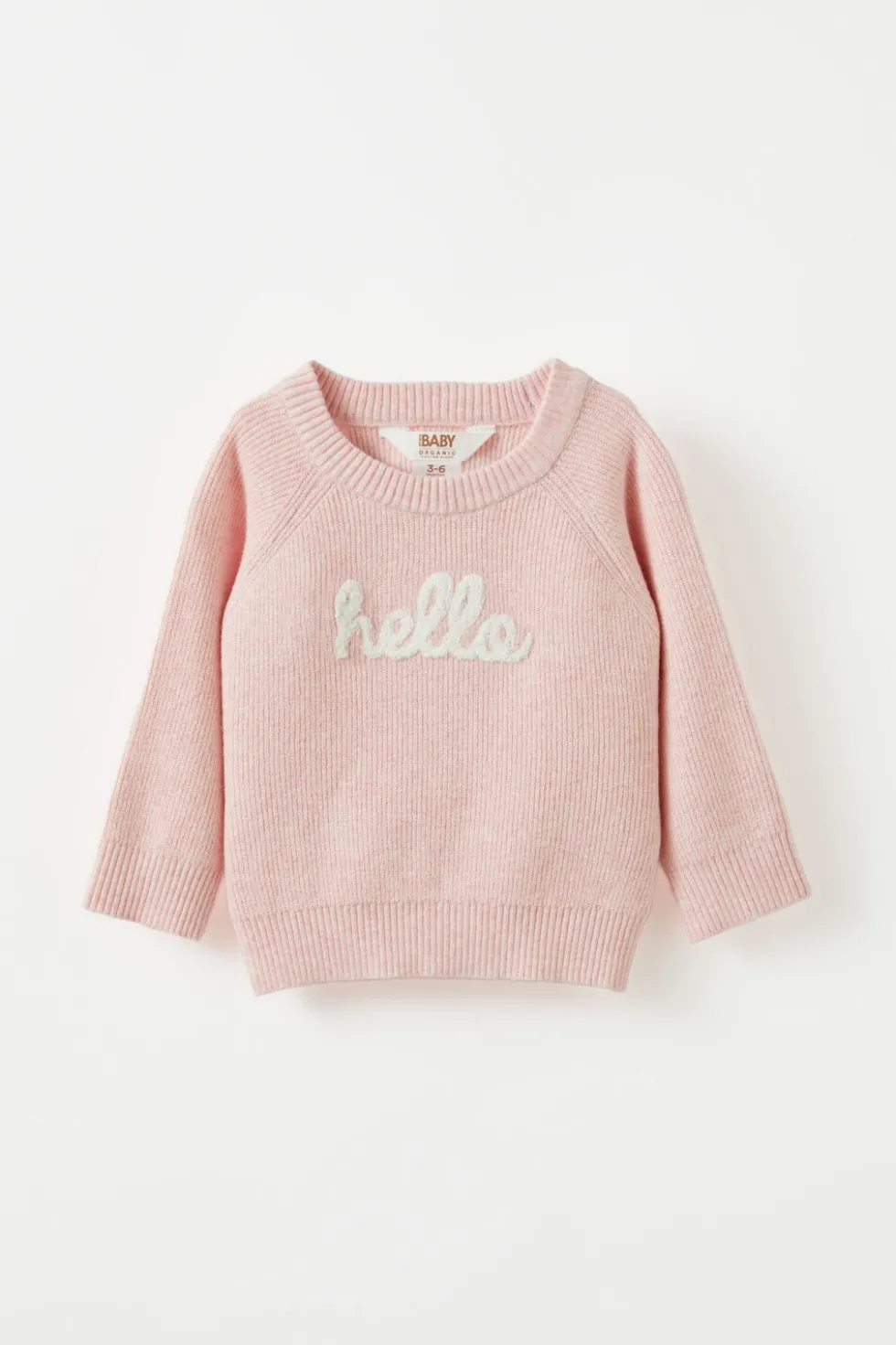 Baby Organic Knit Sweater