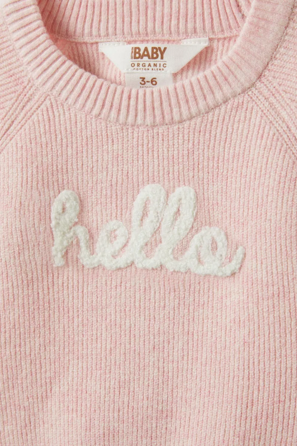 Baby Organic Knit Sweater