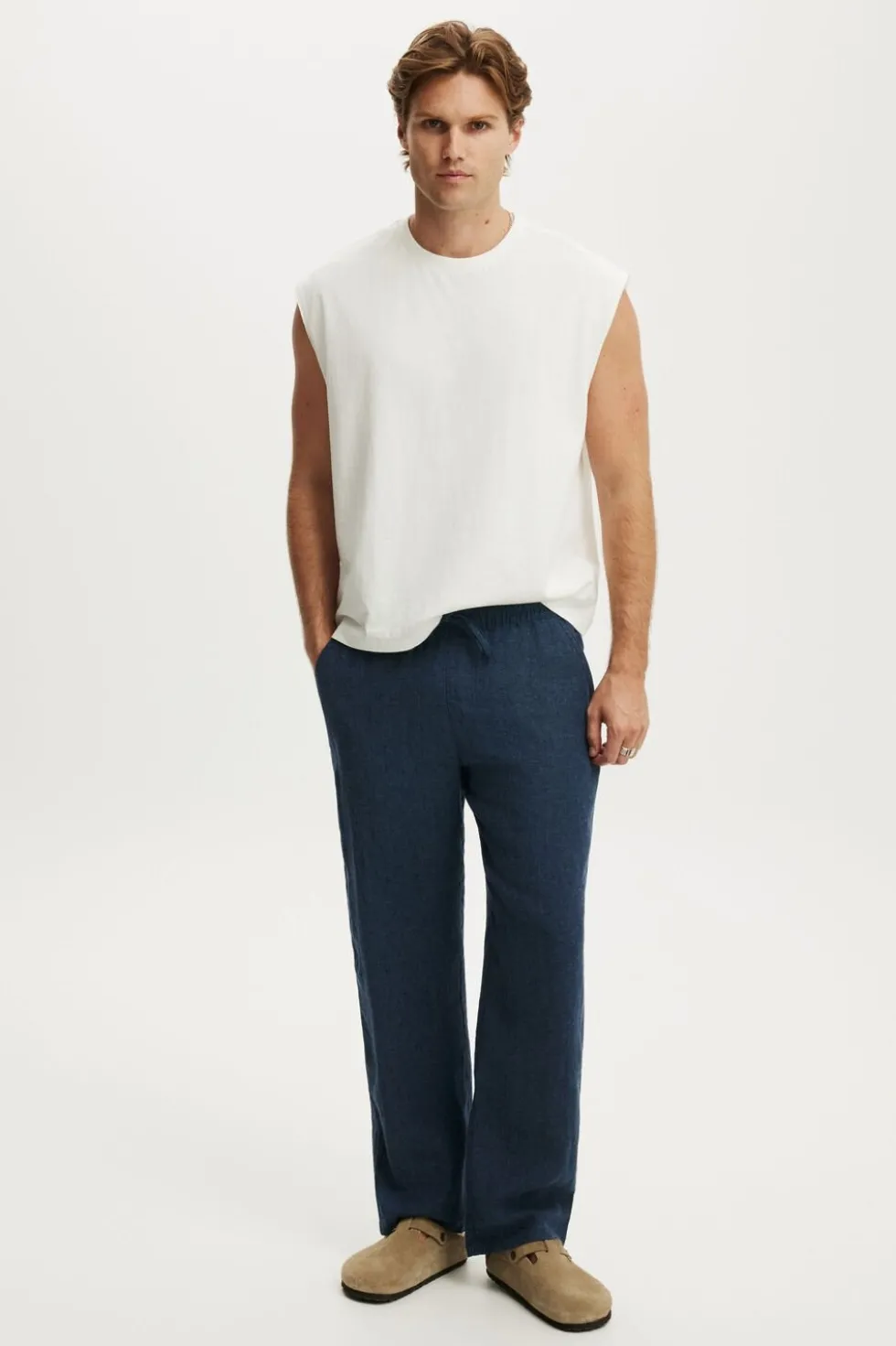 Baggy Linen Pant