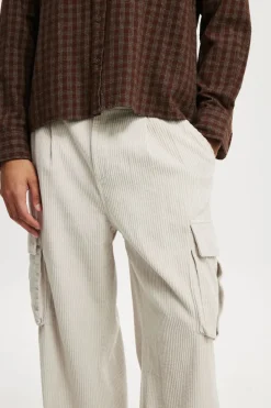 Baggy Pleat Cargo Pant