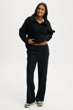 Balance Half Zip Sherpa Pullover Jacket