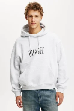 Biggie Smalls Box Fit Music Hoodie
