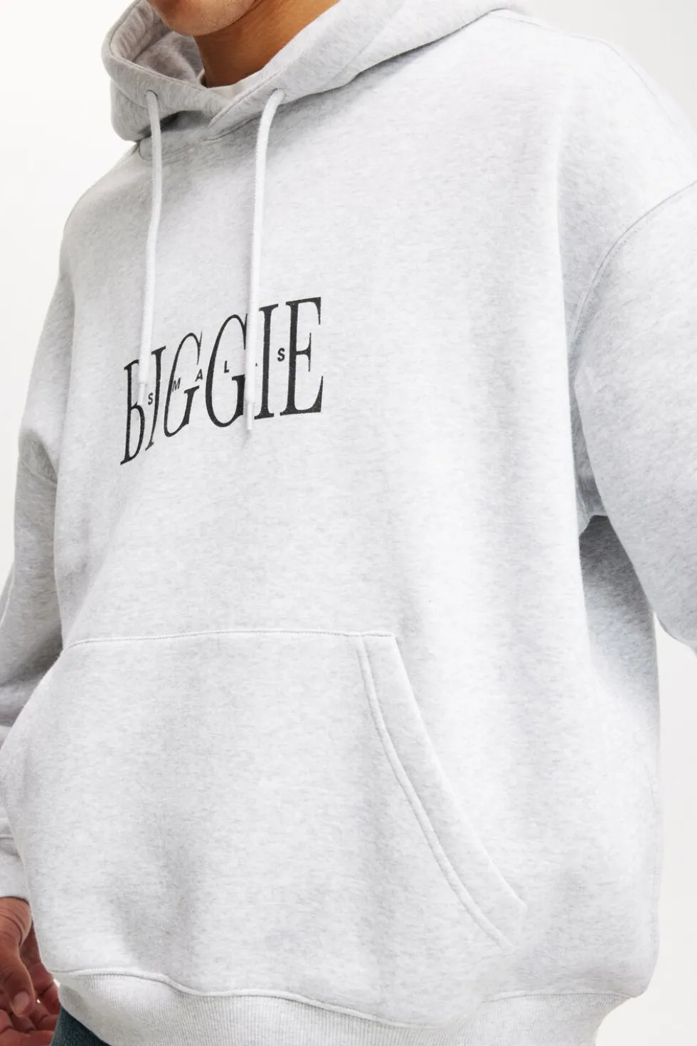 Biggie Smalls Box Fit Music Hoodie