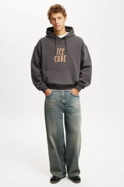 Biggie Smalls Box Fit Music Hoodie