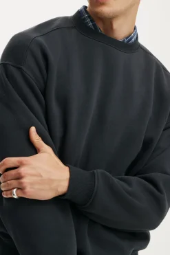Box Fit Crew Sweater