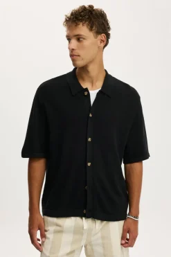 Box Fit Knit Shirt