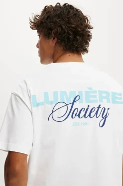 Box Fit Text T-Shirt