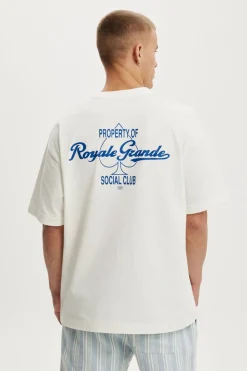 Box Fit Text T-Shirt