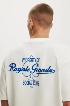 Box Fit Text T-Shirt