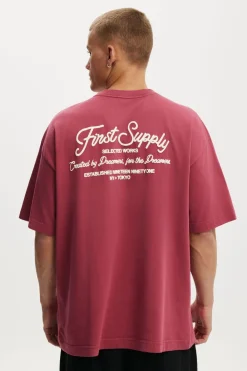 Box Fit Text T-Shirt