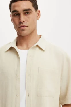 Boxy Fit Short Sleeve Shirt