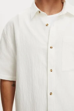 Boxy Fit Short Sleeve Shirt