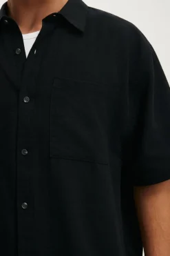 Boxy Fit Short Sleeve Shirt