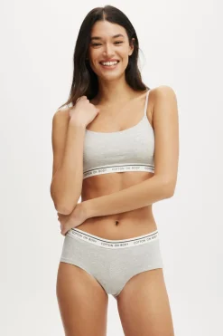 Branded Cotton Cheeky Boyshort