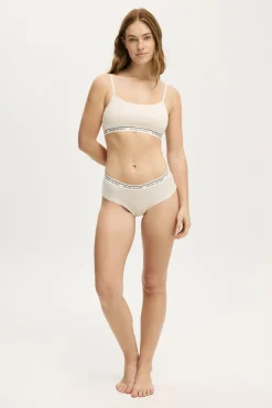 Branded Cotton Cheeky Boyshort