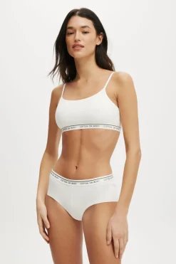 Branded Cotton Cheeky Boyshort
