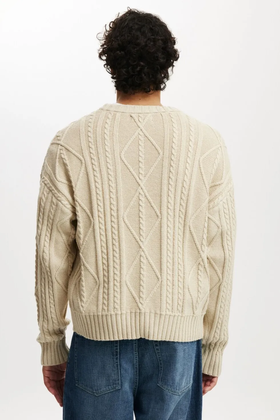 Cable Knit Crew