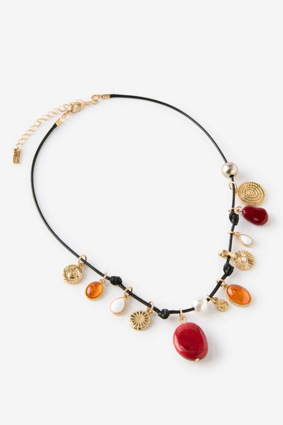 Cord Pendant Necklace