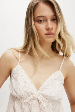 Cotton Lace Cami