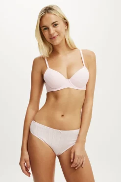 Cotton Pointelle Cheeky Brief