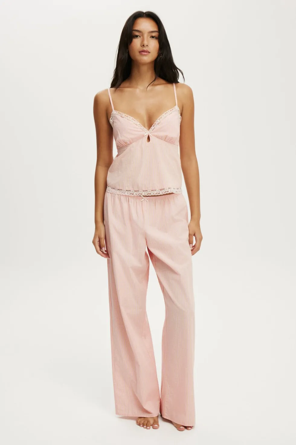 Cotton Soft Keyhole Cami