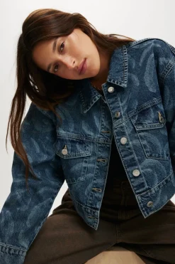 Cropped Denim Jacket
