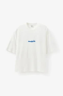 Cropped Fit Graphic T-Shirt