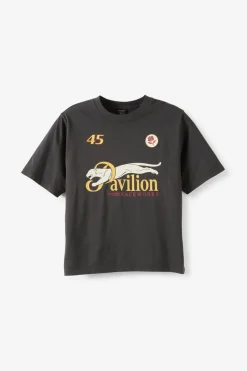 Cropped Fit Graphic T-Shirt