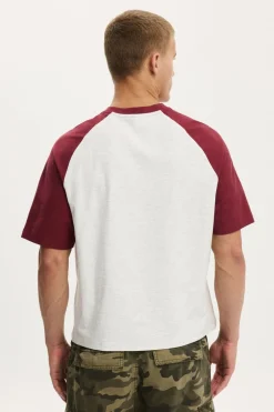 Cropped Fit Graphic T-Shirt