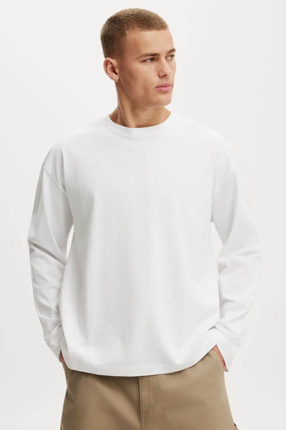 Cropped Fit Long Sleeve