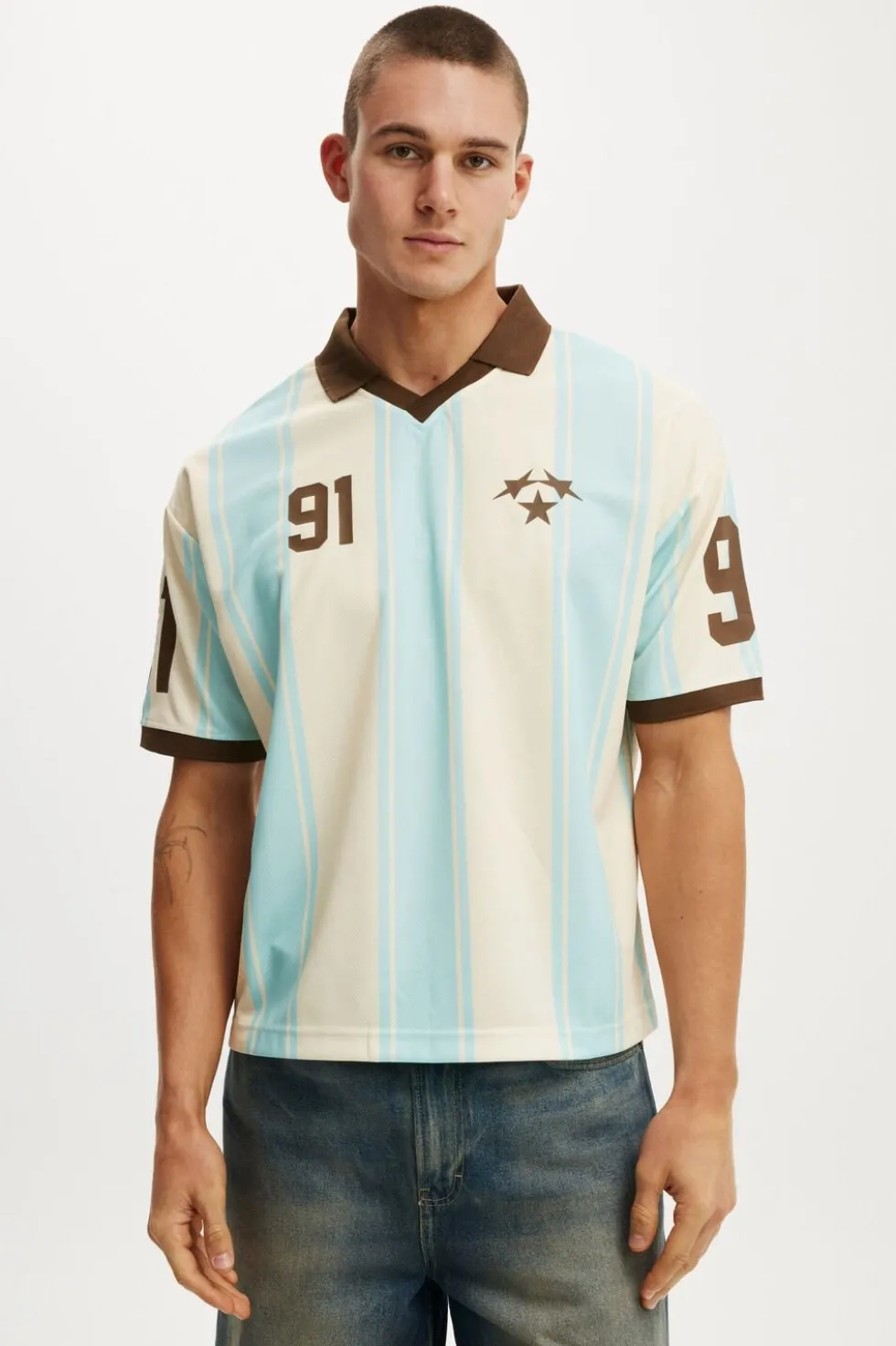 Cropped Sports Jersey