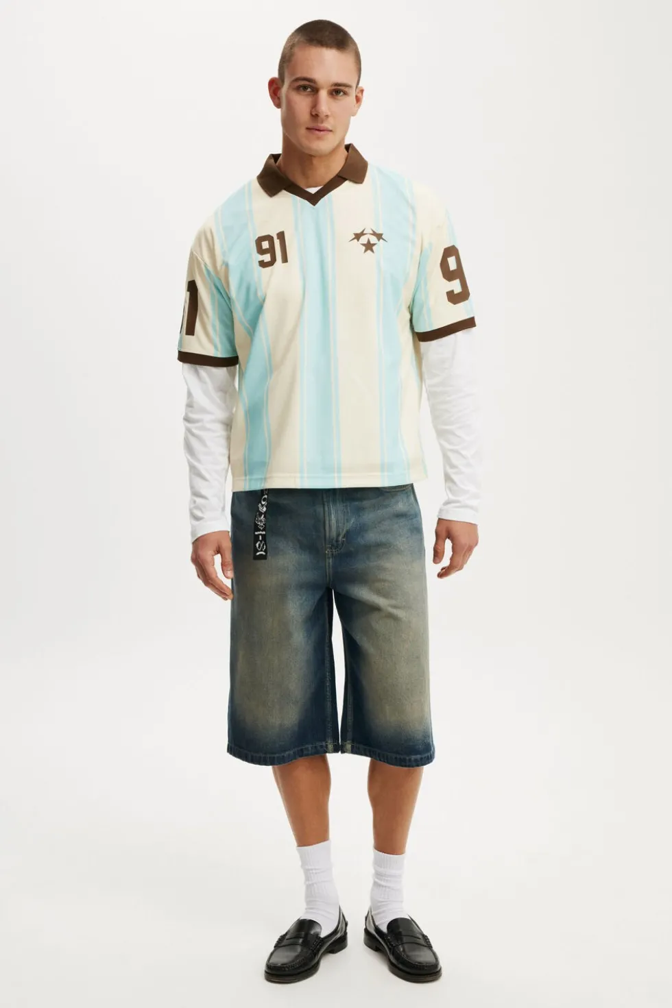 Cropped Sports Jersey