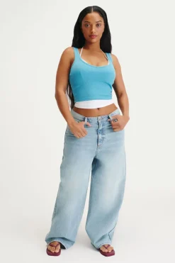 Curvy Boyfriend Super Baggy Jean